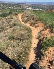 Imagen secundaria 2 - Tres imágenes del sendero del Parkinson, entre Albelda y Alberite