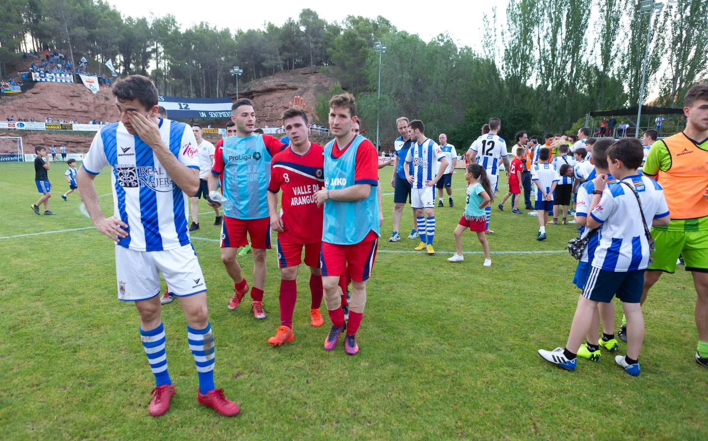 Los de Roberto Ochoa quedan apeados del 'play off' de ascenso tras empatar a un tanto contra los navarros