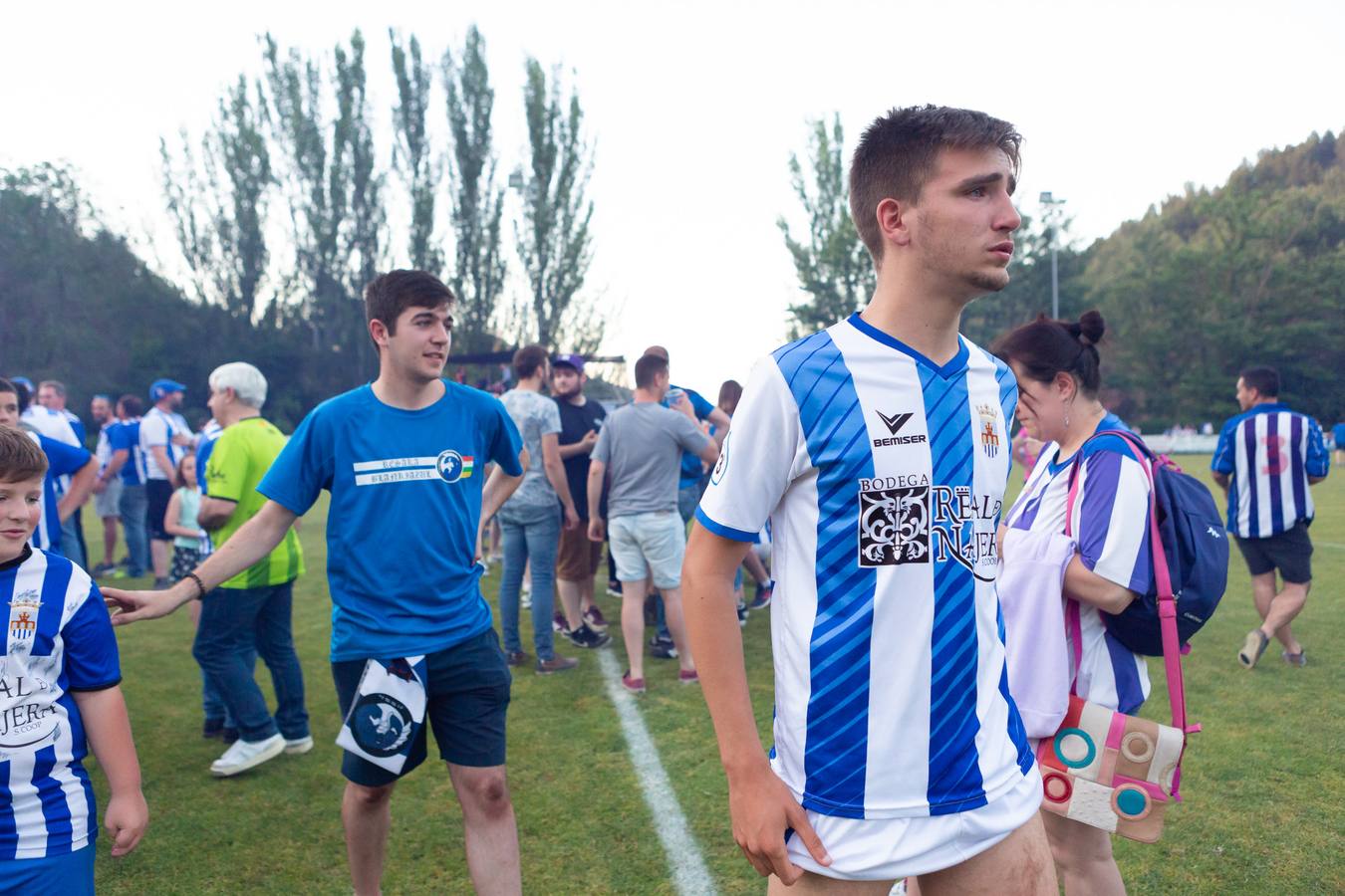 Los de Roberto Ochoa quedan apeados del 'play off' de ascenso tras empatar a un tanto contra los navarros