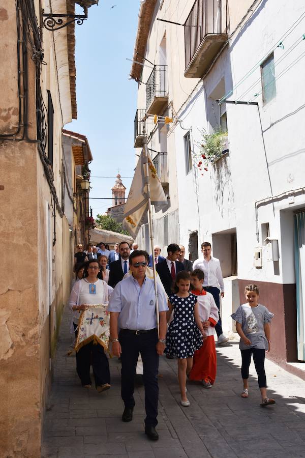 Durante la celebración se recordó la leyenda de Fortún y Zahra