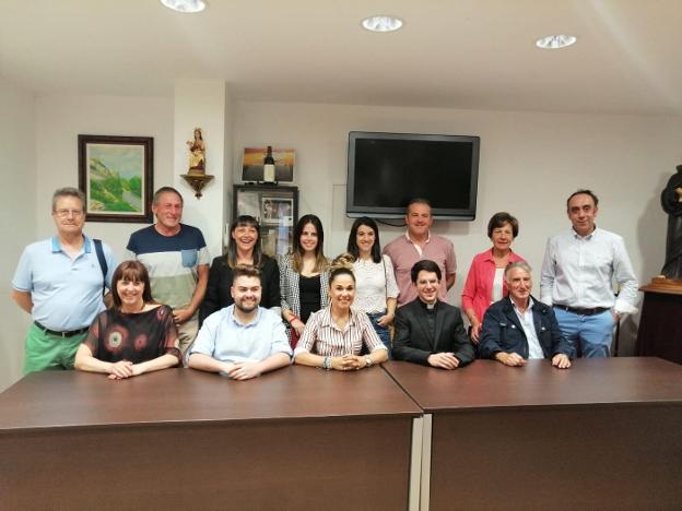 Nueva junta de gobierno de la Cofradía de San Felices de Bilibio de Haro.