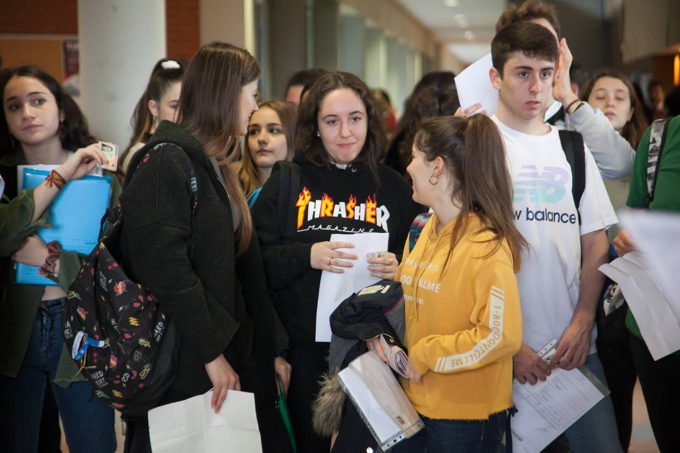 Fotos: Comienza la EBAU en Logroño