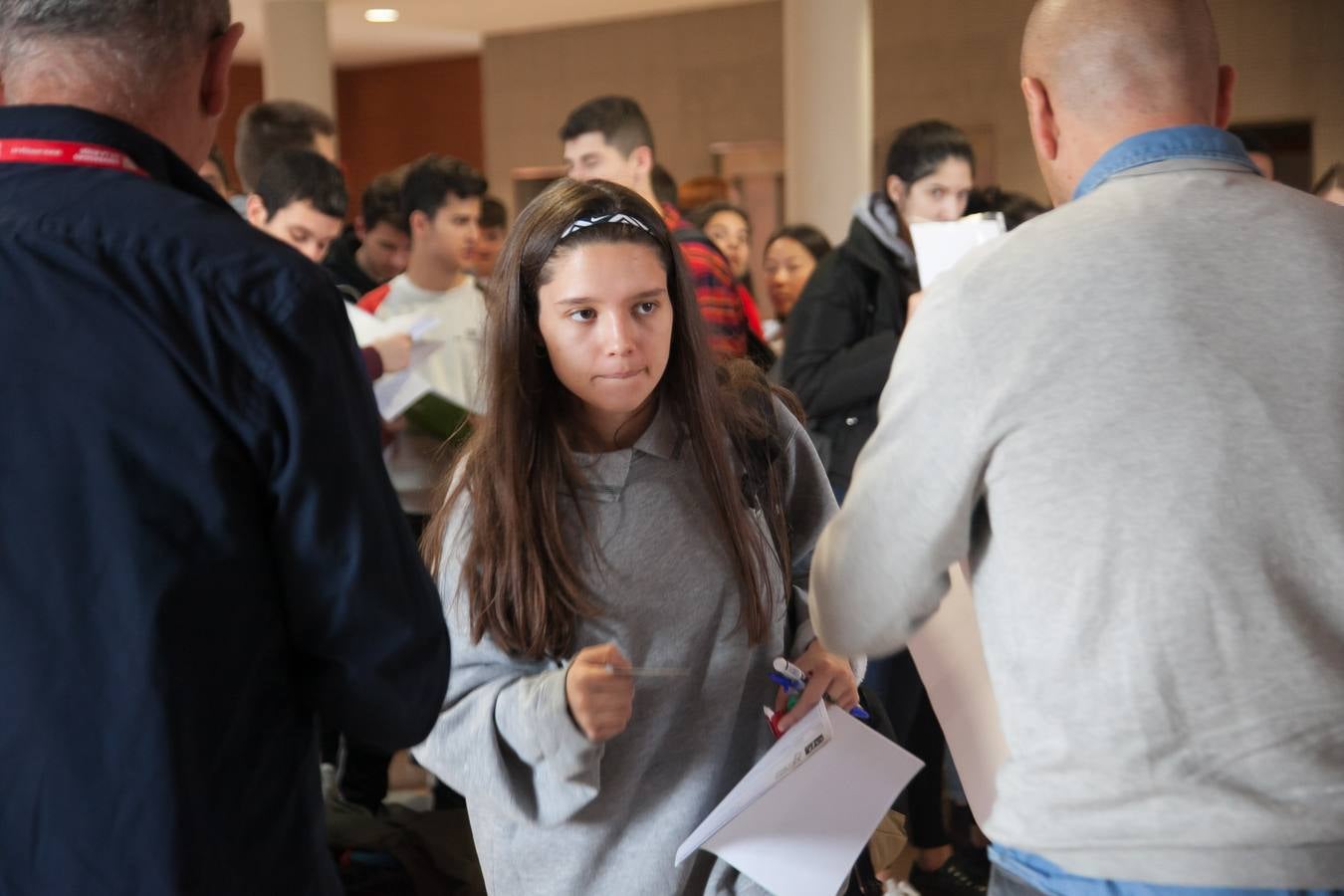 Fotos: Comienza la EBAU en Logroño