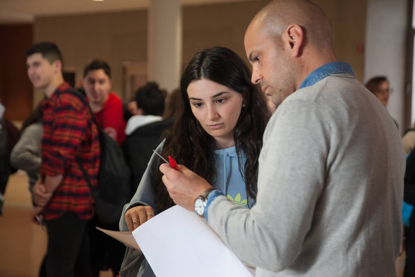 Fotos: Comienza la EBAU en Logroño