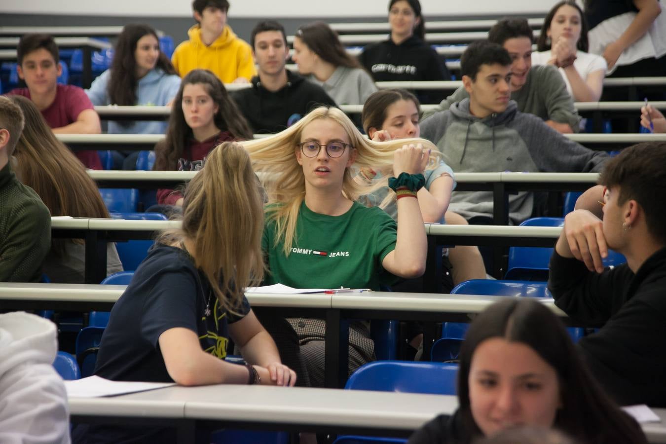 Fotos: Comienza la EBAU en Logroño