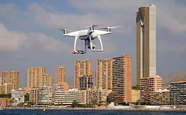 Juego de drones, proteger el cielo