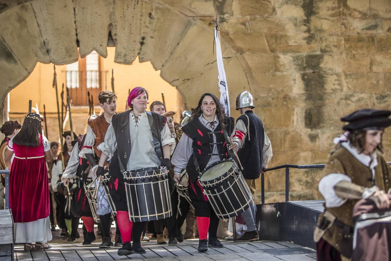 Fotos: Recreación del asedio francés