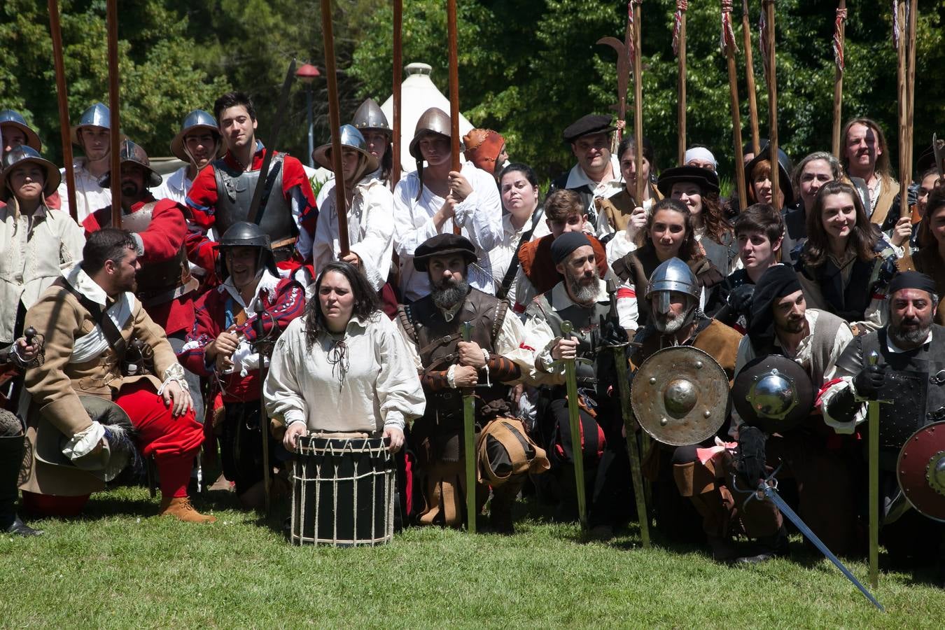 Fotos: El tercer acto de la Recreación del Asedio