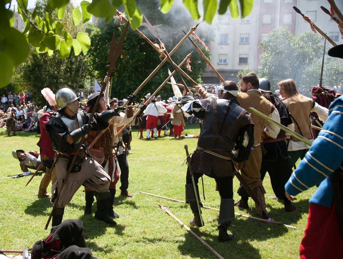 Fotos: El tercer acto de la Recreación del Asedio
