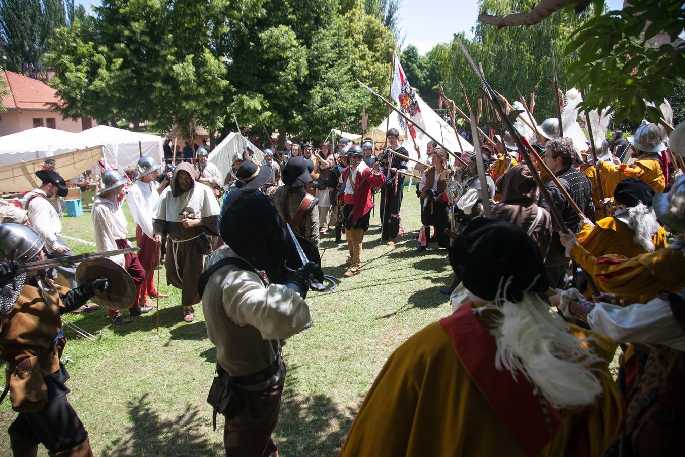 Fotos: El tercer acto de la Recreación del Asedio