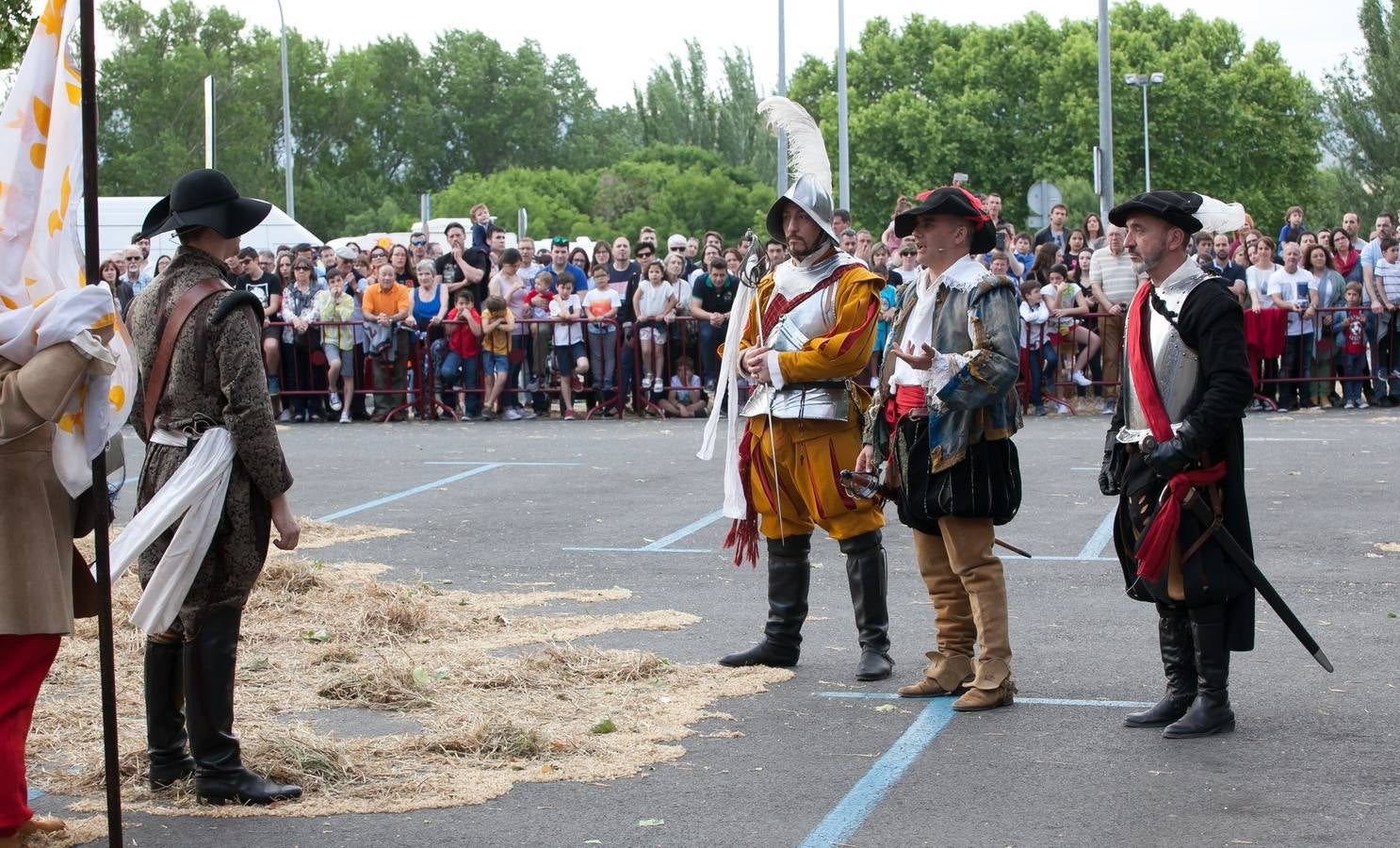 Fotos: Recreación del asedio, segundo acto