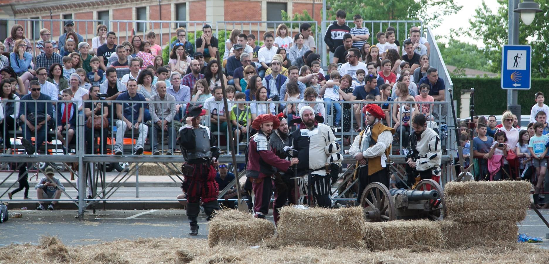 Fotos: Recreación del asedio, segundo acto