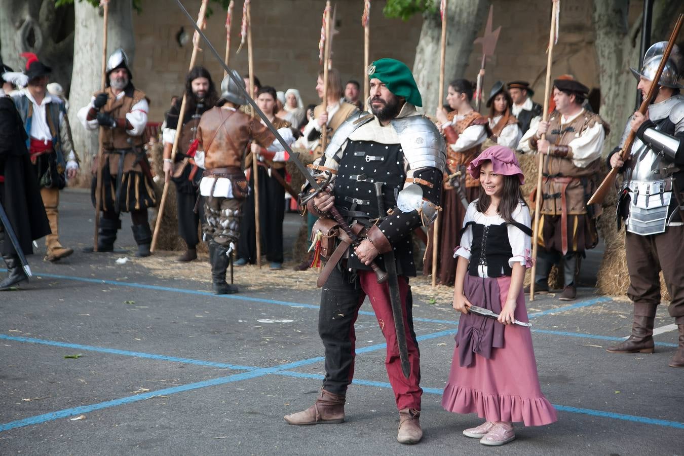 Fotos: Recreación del asedio, segundo acto