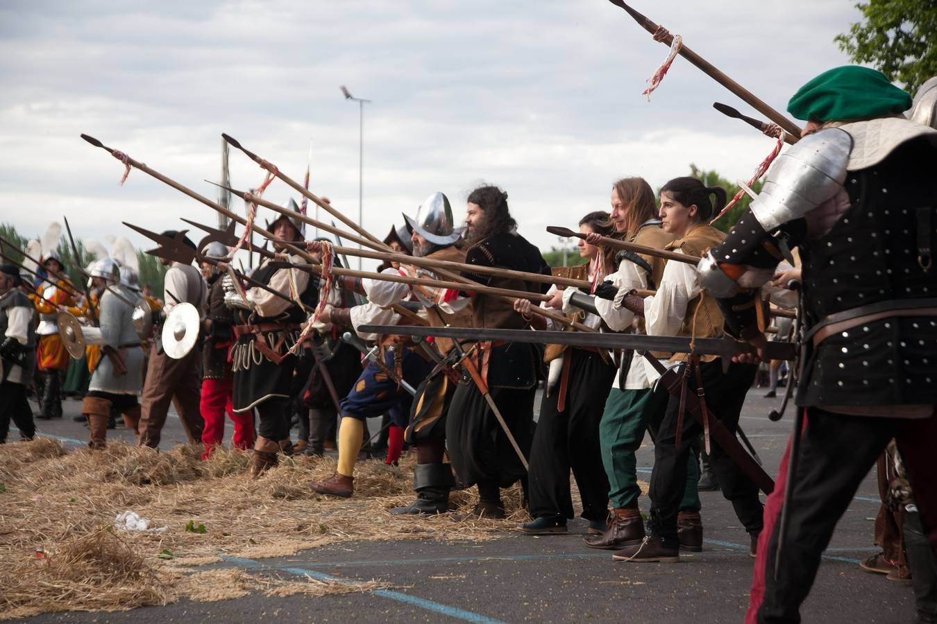 Fotos: Recreación del asedio, segundo acto