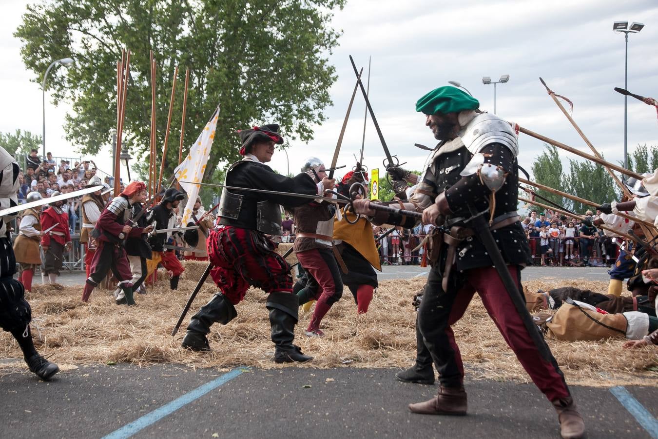 Fotos: Recreación del asedio, segundo acto