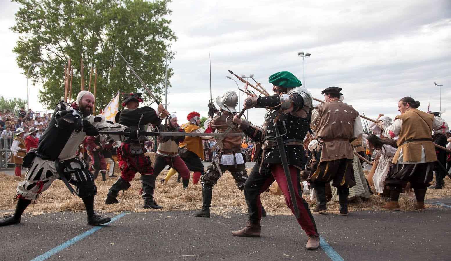 Fotos: Recreación del asedio, segundo acto
