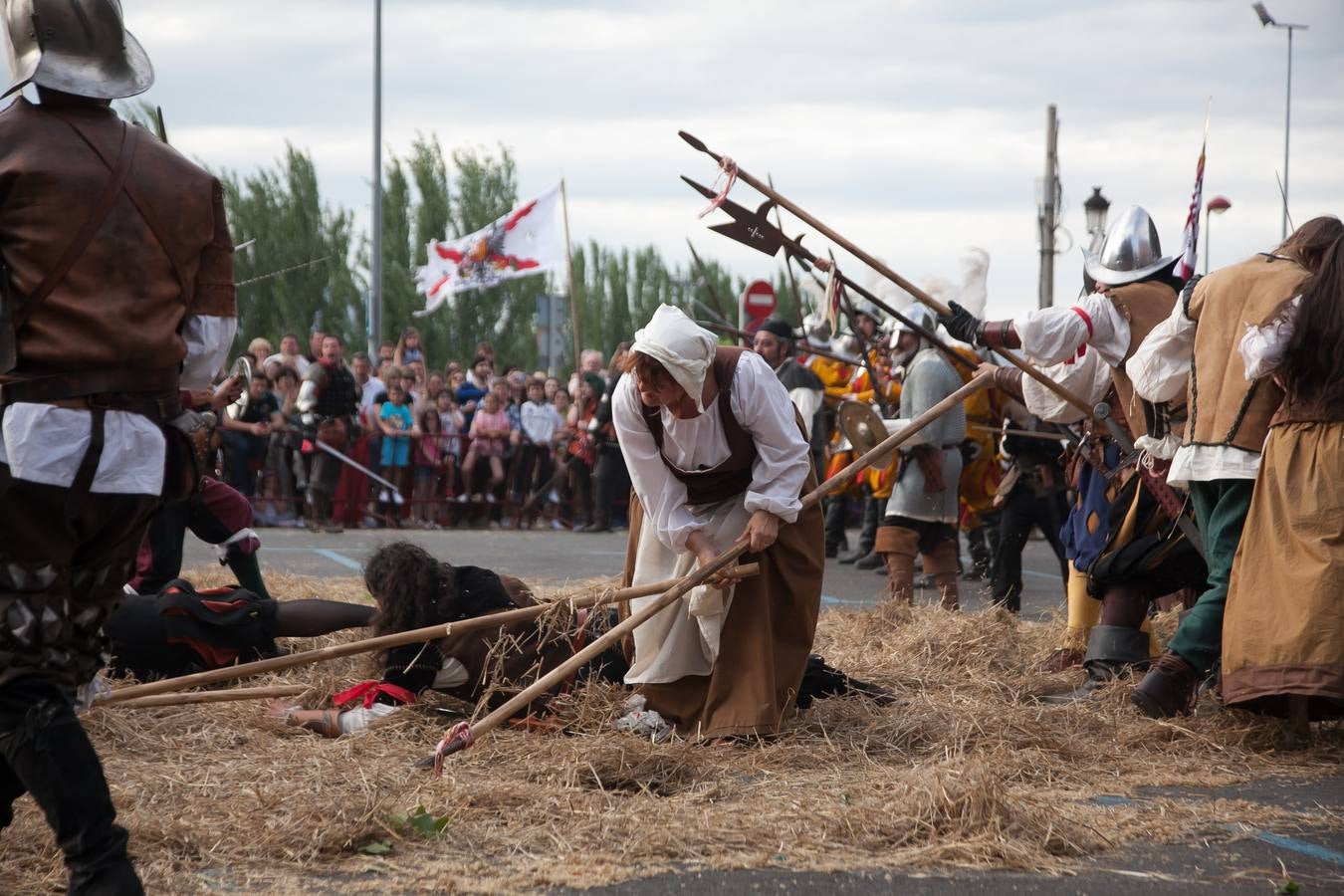 Fotos: Recreación del asedio, segundo acto