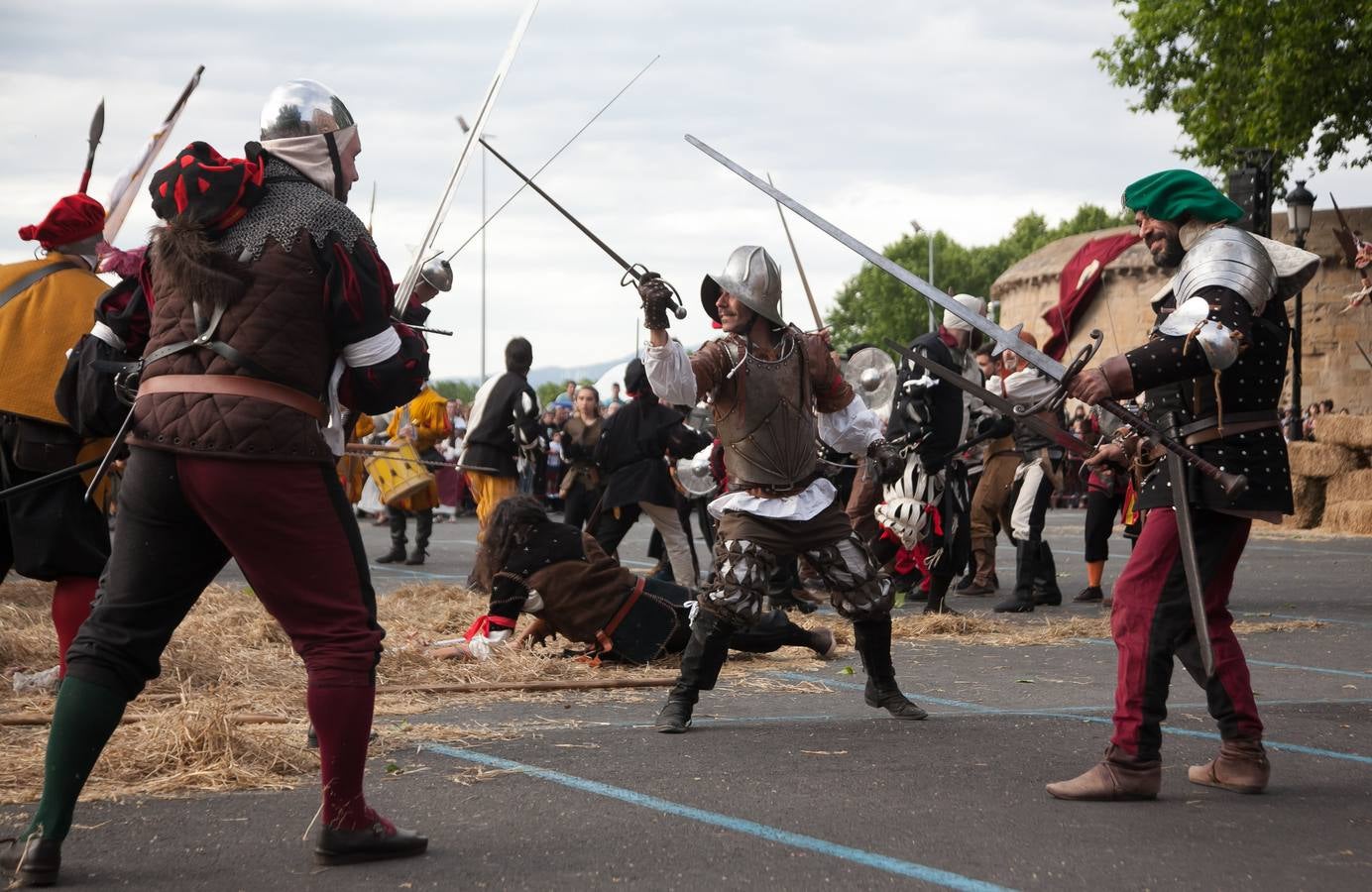Fotos: Recreación del asedio, segundo acto