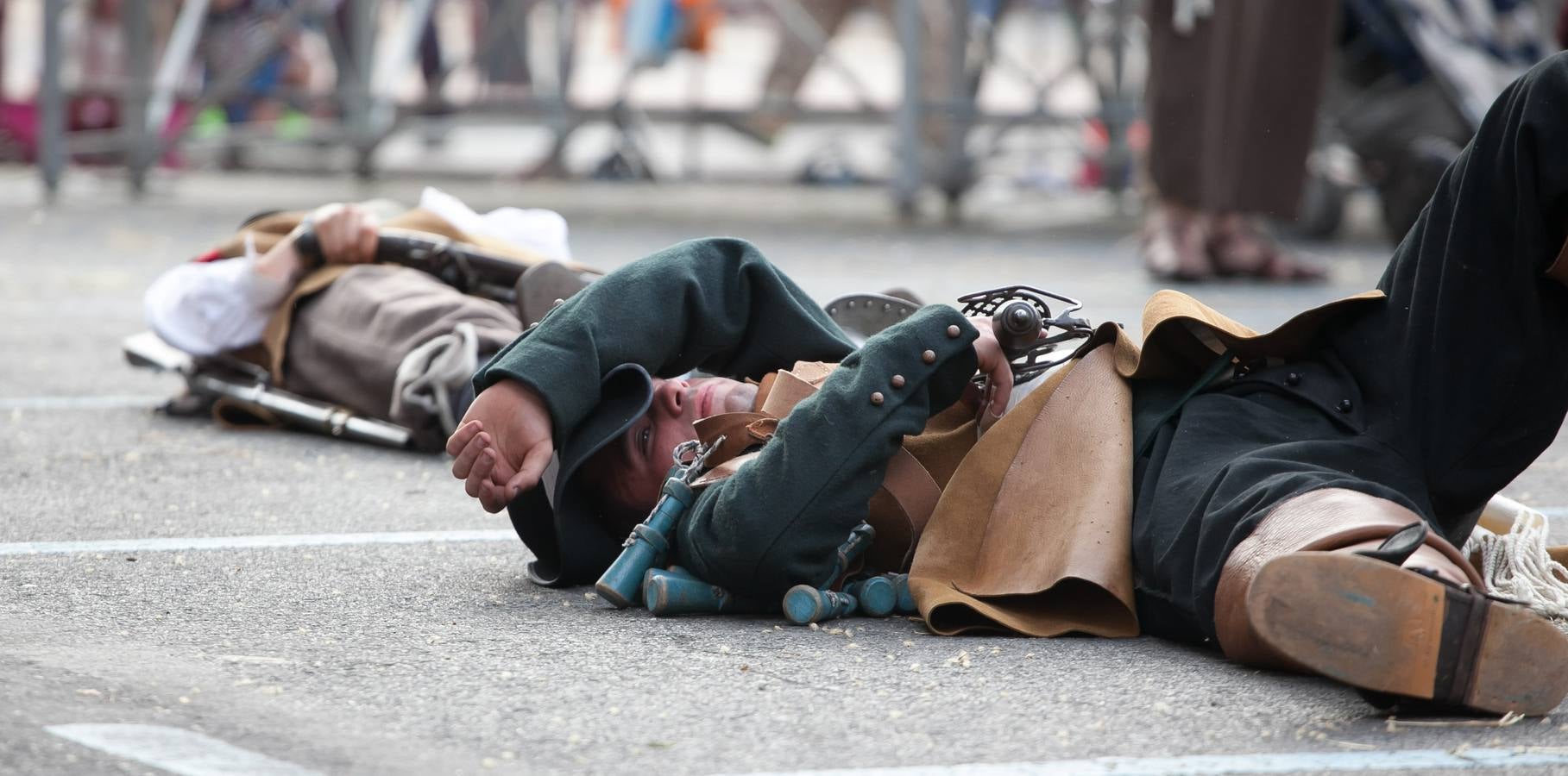 Fotos: Recreación del asedio, segundo acto