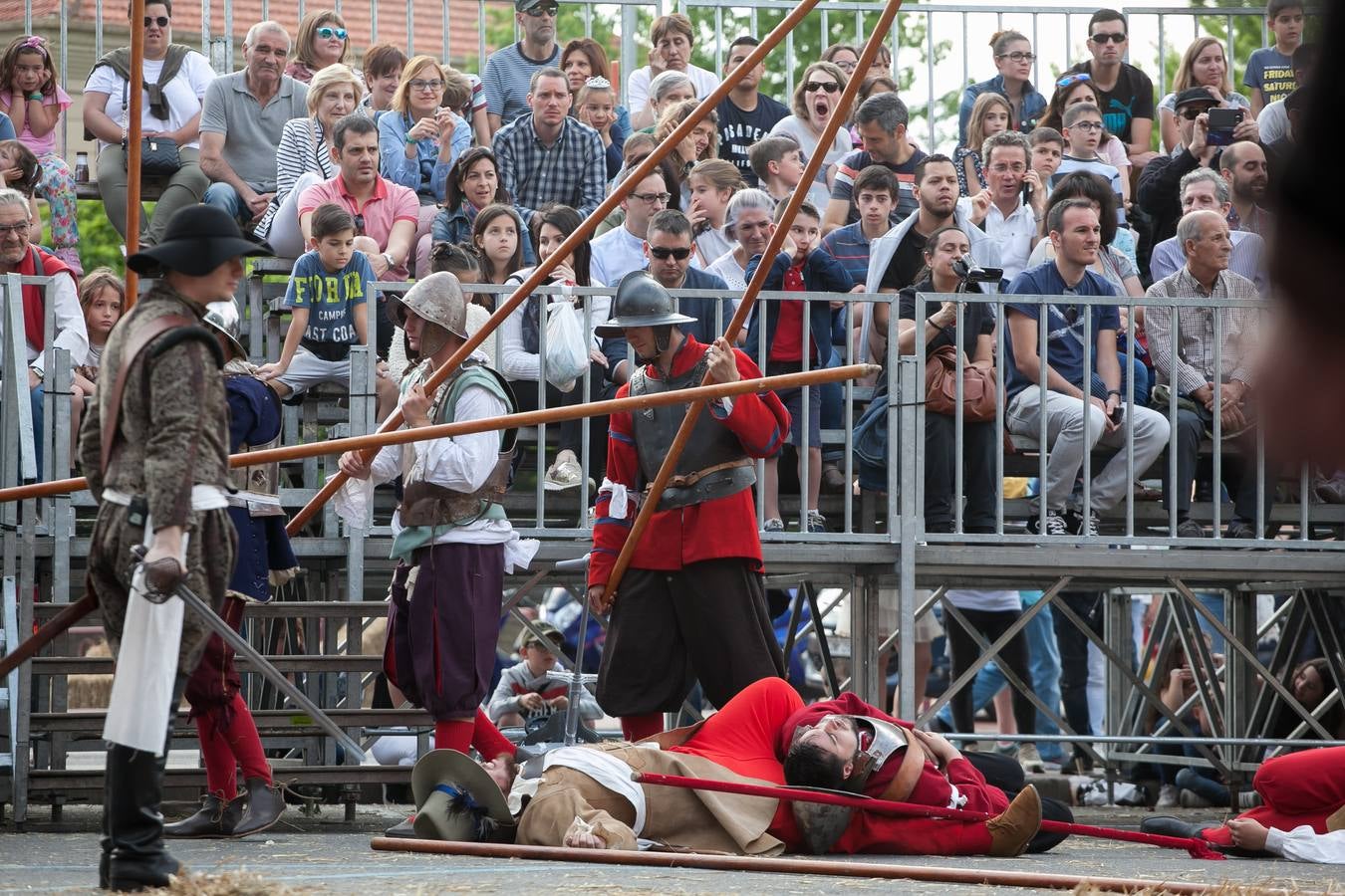 Fotos: Recreación del asedio, segundo acto
