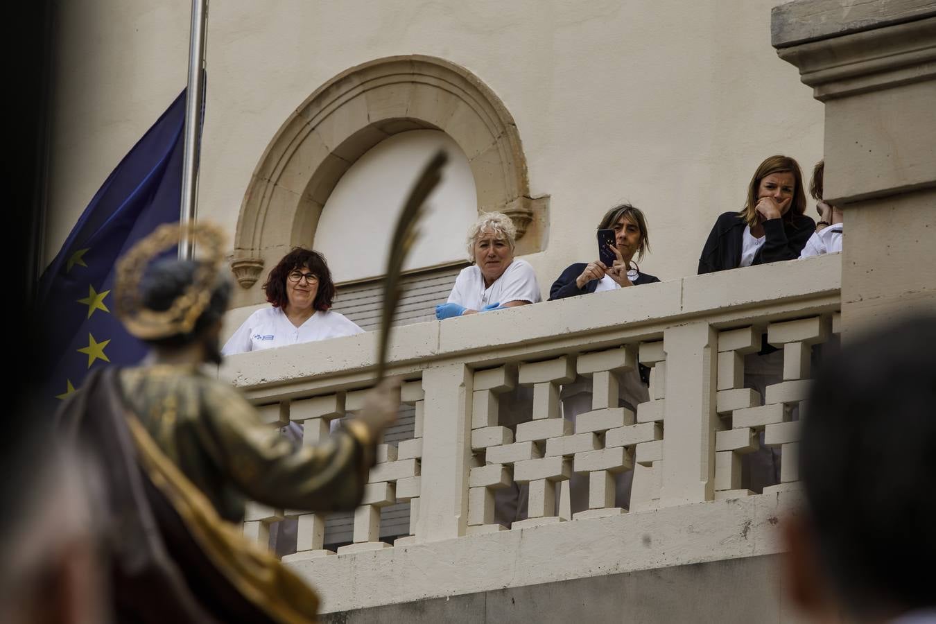 Fotos: Los banderazos y la procesión de San Bernabé