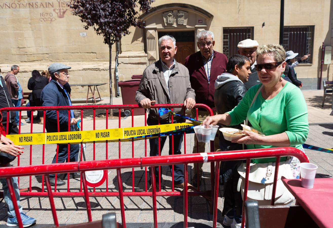 El acto ha tenido lugar en la confluencia de las calles Portales y Juan Lobo