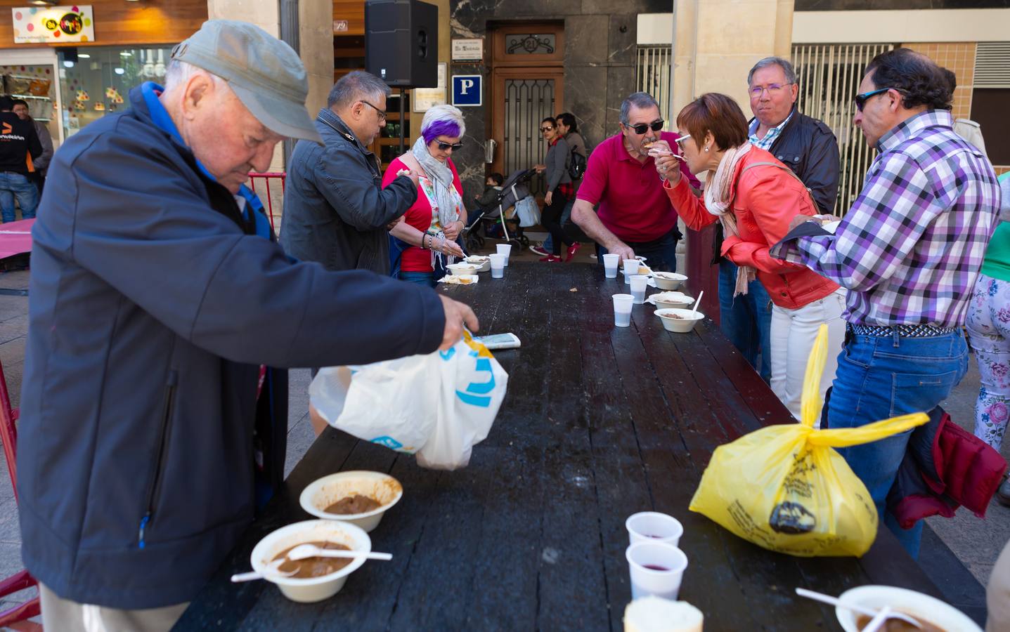 El acto ha tenido lugar en la confluencia de las calles Portales y Juan Lobo