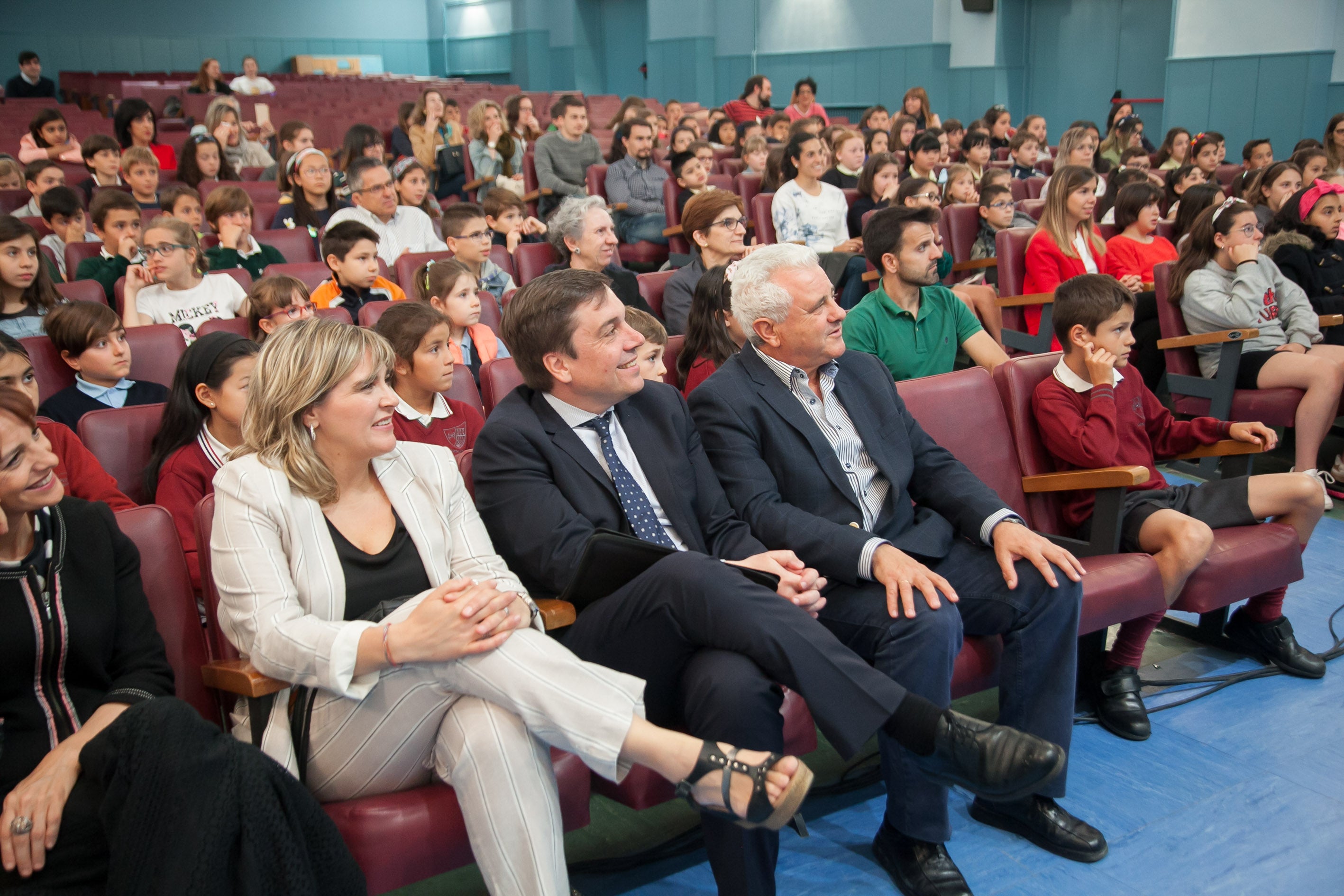 El acto se ha desarrollado en el IES D'Elhuyar