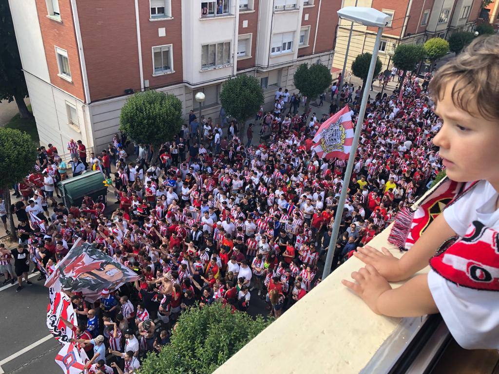 Fotos: El ambiente en Logroño antes del partido UDL-Hércules