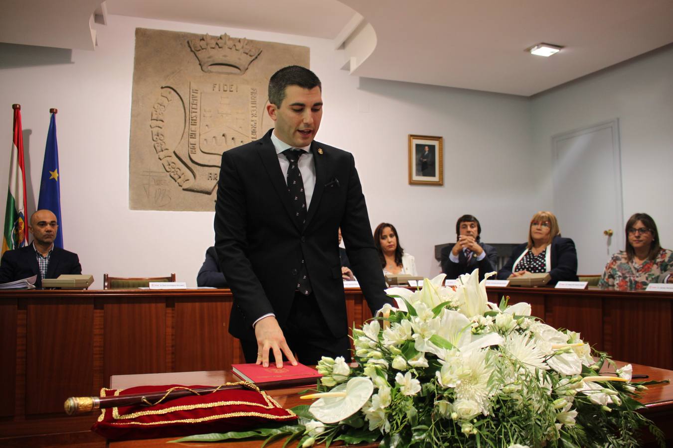 Fotos: La constitución del Ayuntamiento de Arnedo