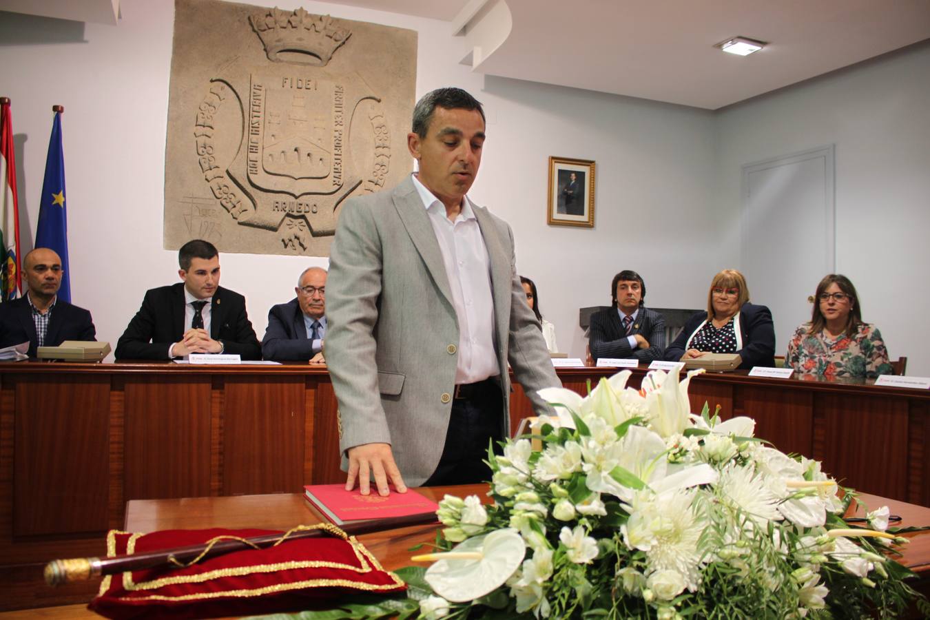 Fotos: La constitución del Ayuntamiento de Arnedo