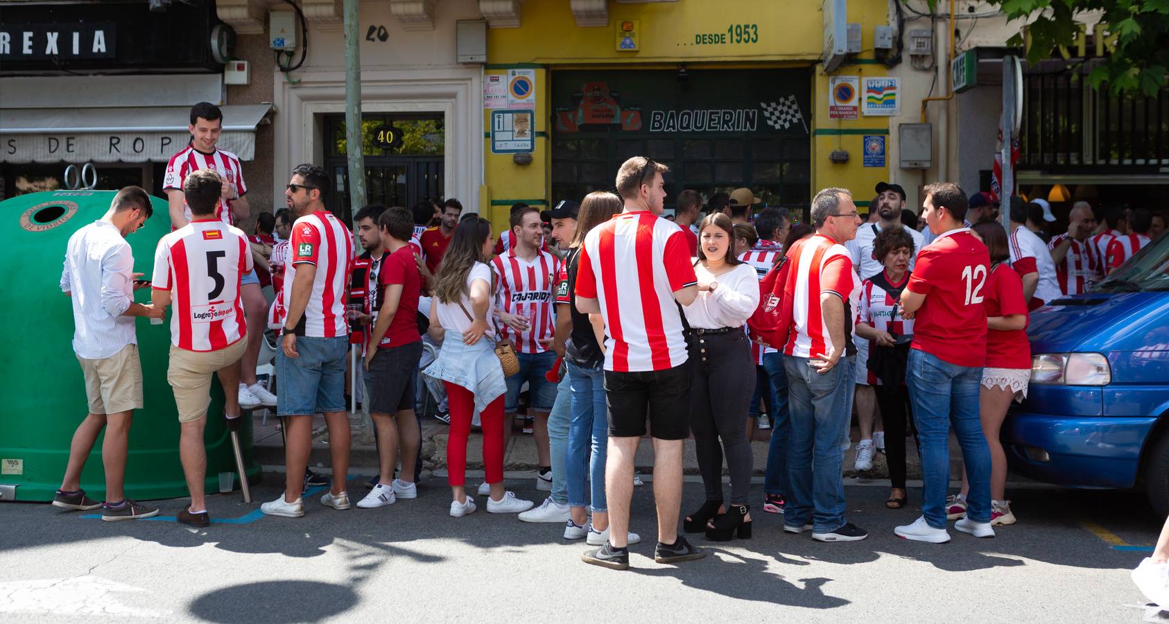 Fotos: Logroño arropa a la UD Logroñés hasta Las Gaunas (1)