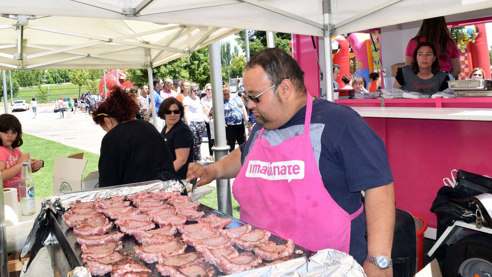 El barrio logroñés ha organizado numerosas actividades este fin de semana