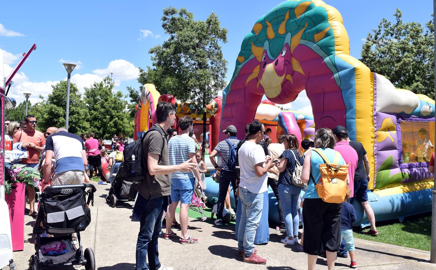 El barrio logroñés ha organizado numerosas actividades este fin de semana