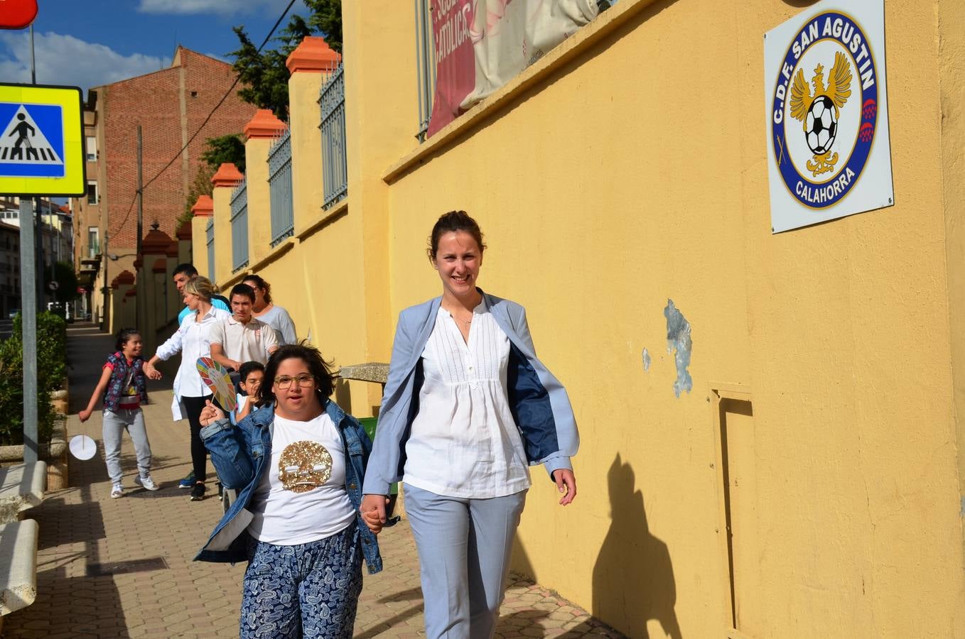 Los alumnos del colegio San Agustín han hecho un parón educativo por el Medio Ambiente.
