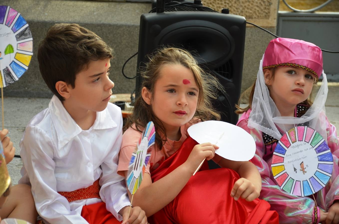 Los alumnos del colegio San Agustín han hecho un parón educativo por el Medio Ambiente.