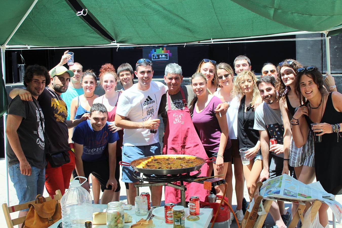Fotos: Villamediana celebra su concurso de paellas