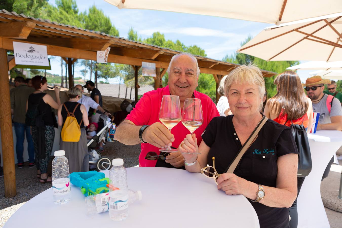 La finca institucional se ha convertido este sábado en un parque temático en torno al vino y la gastronomía riojana