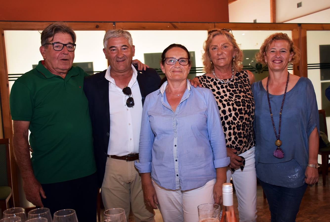 Los jugadores disfrutaron de dos vinos de Bodegas Monte Real.