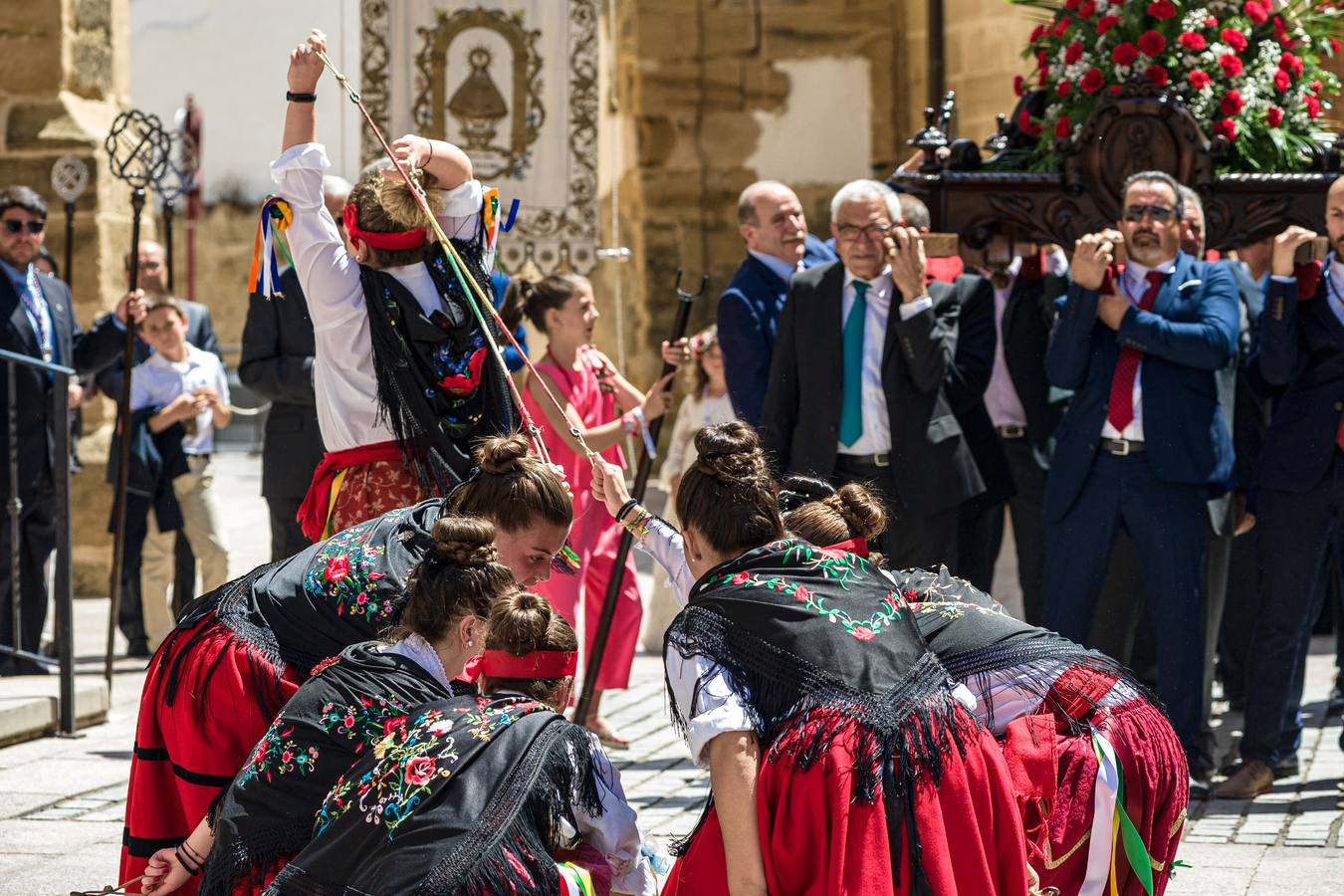 Un momento de la procesión