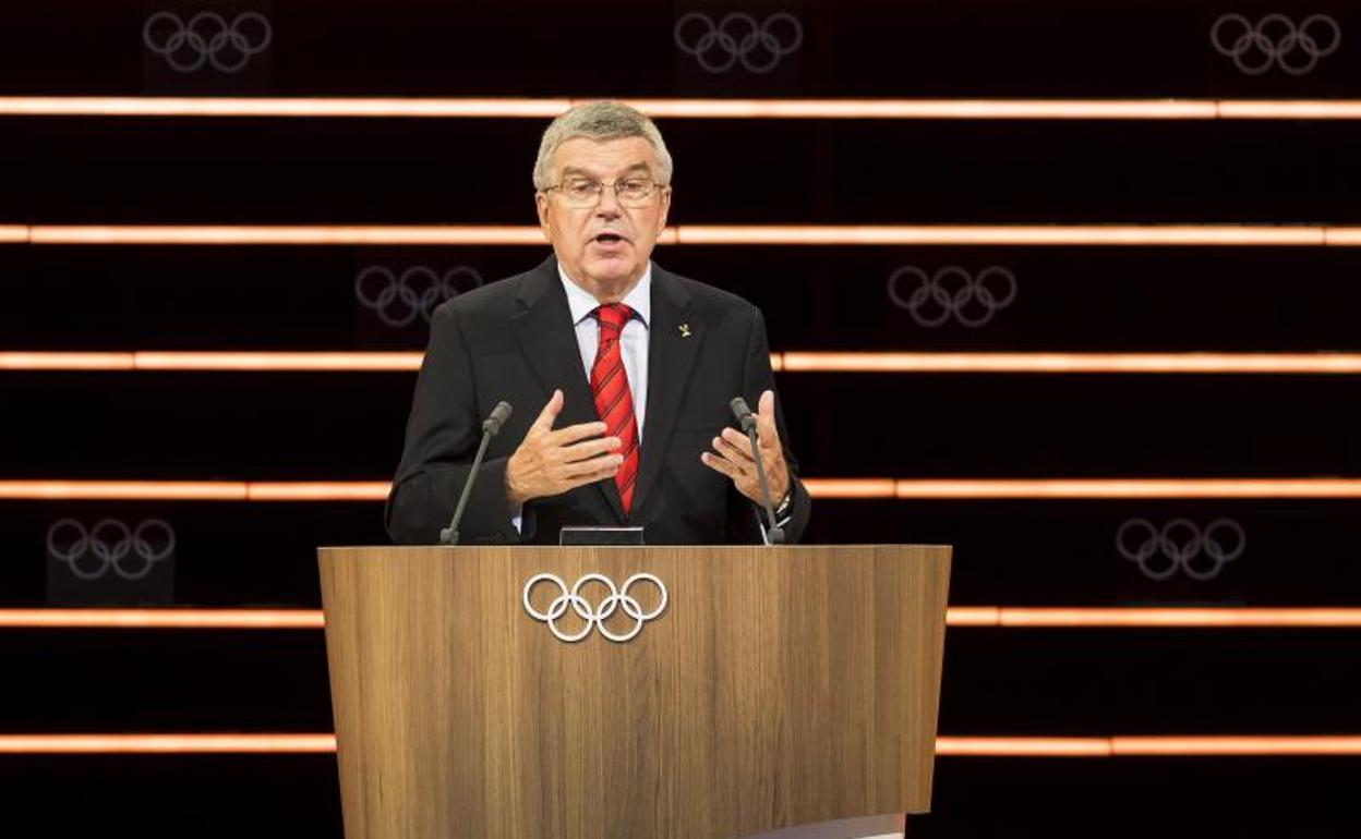 Thomas Bach, presidente del COI. 