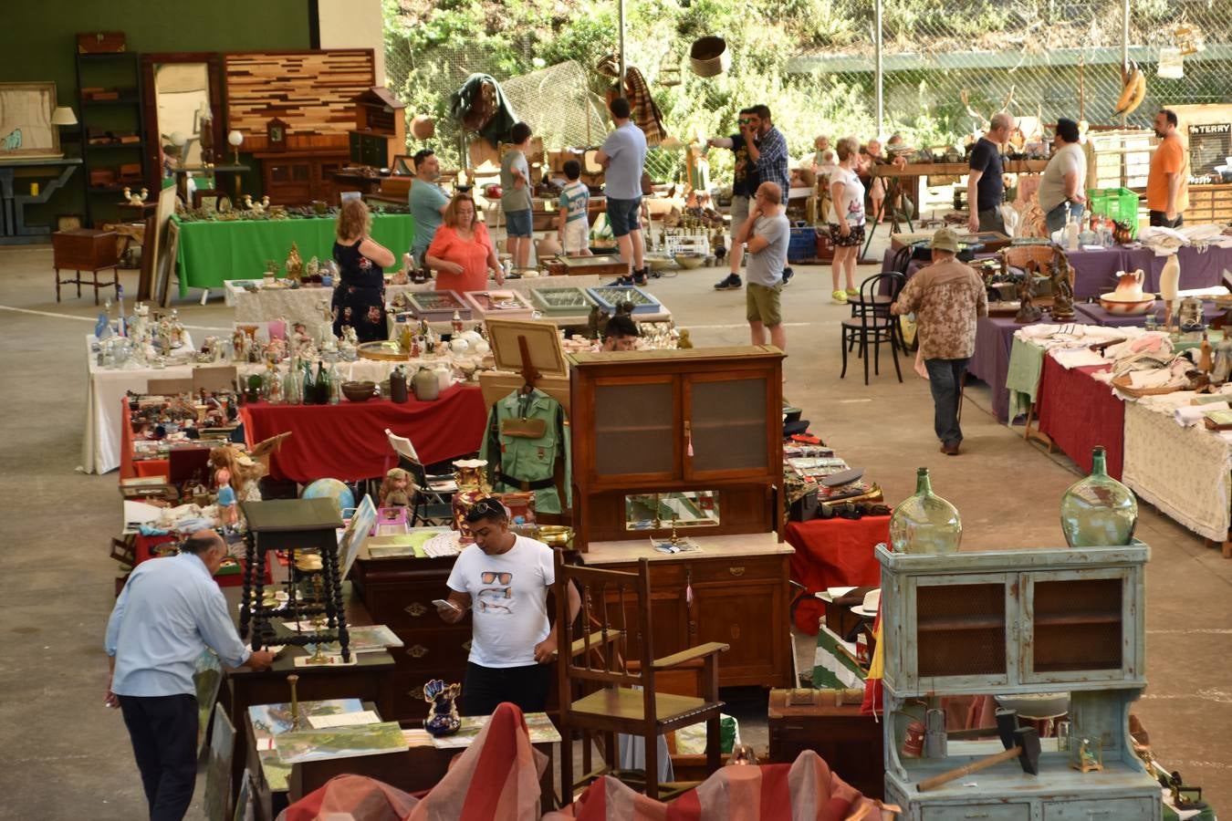 Fotos: Munilla ha acogido la X Feria Internacional de Antigüedades