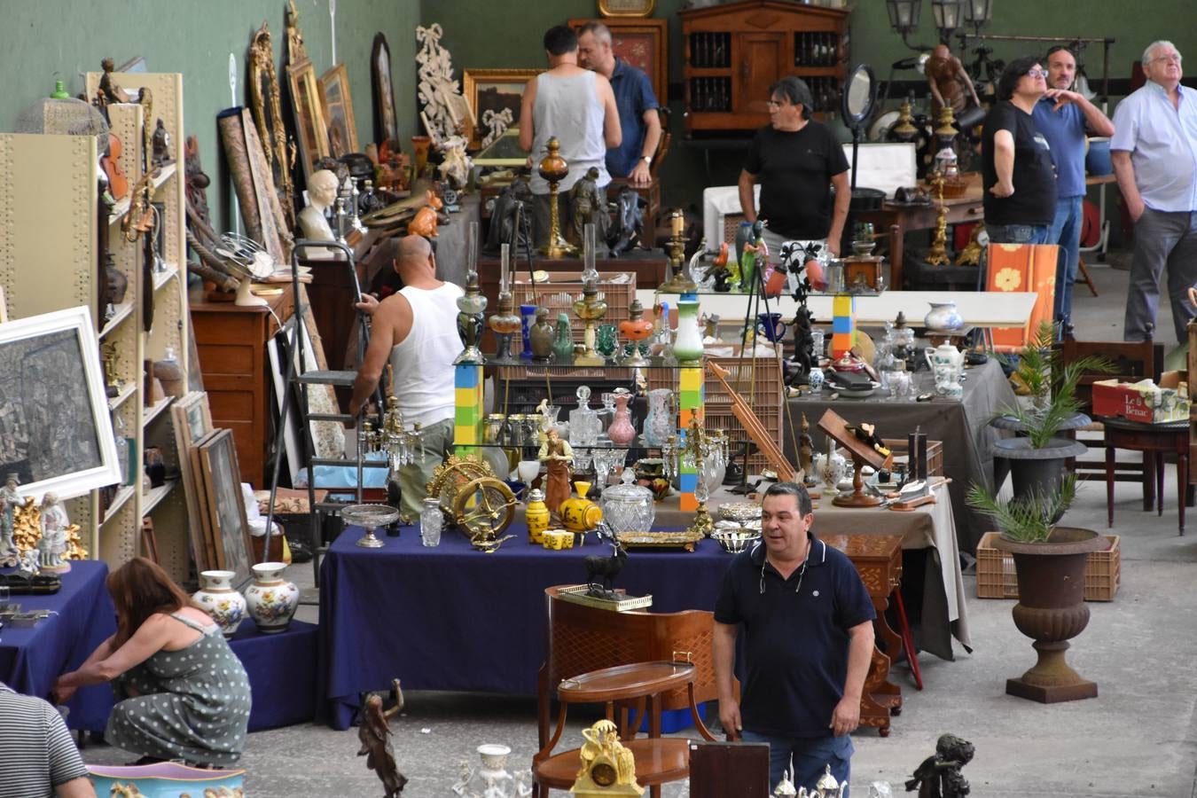 Fotos: Munilla ha acogido la X Feria Internacional de Antigüedades