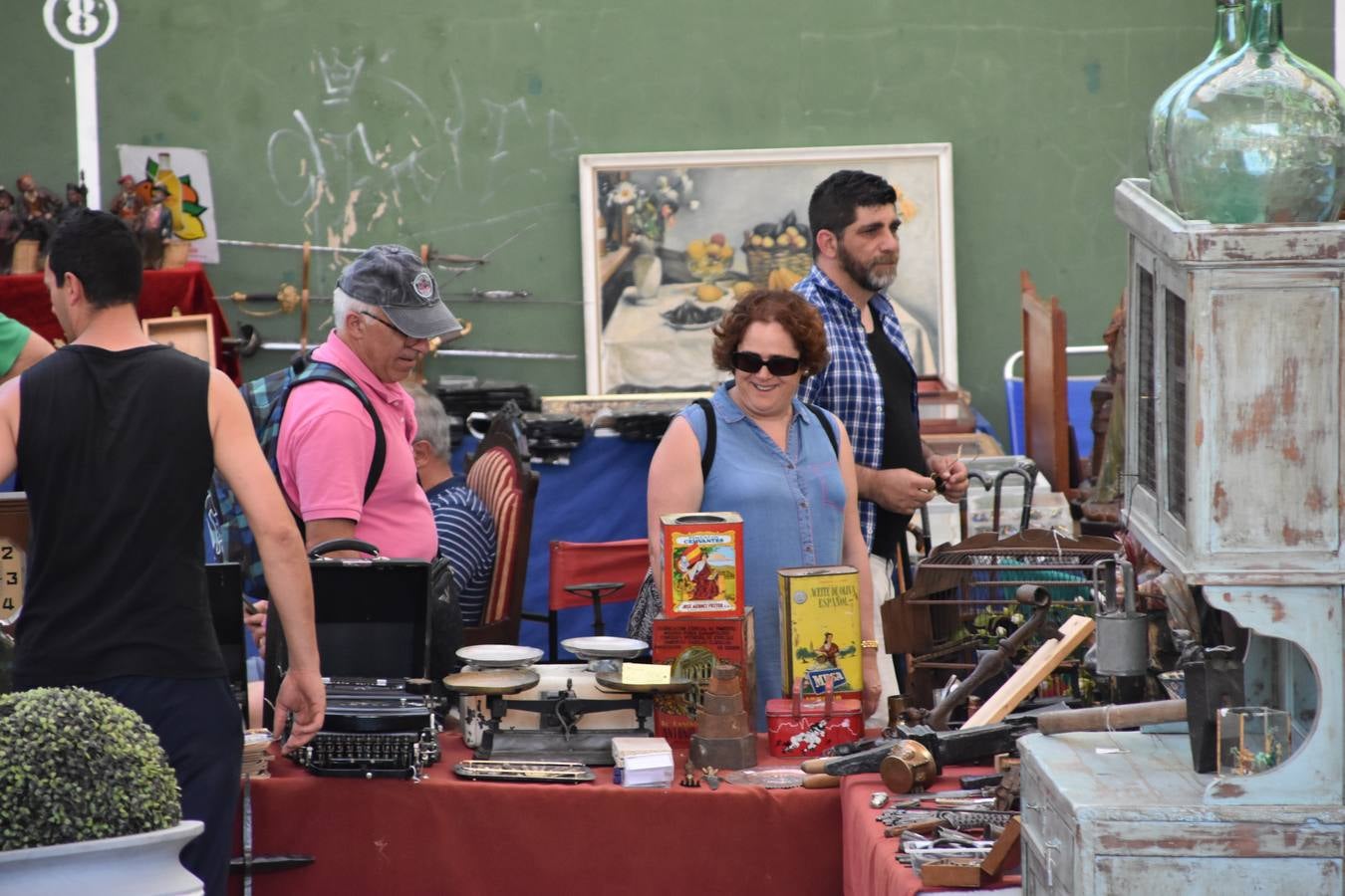 Fotos: Munilla ha acogido la X Feria Internacional de Antigüedades