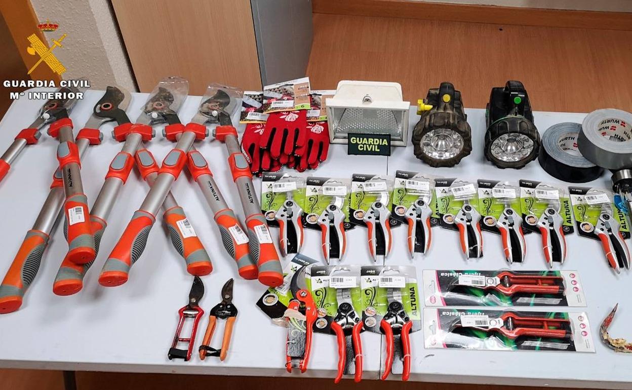 Dos detenidos por robar en una empresa de Lardero