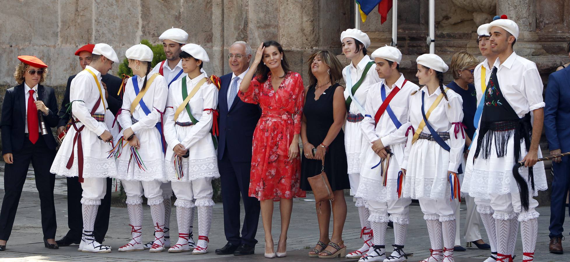 Fotos: La Reina Letizia visita Yuso