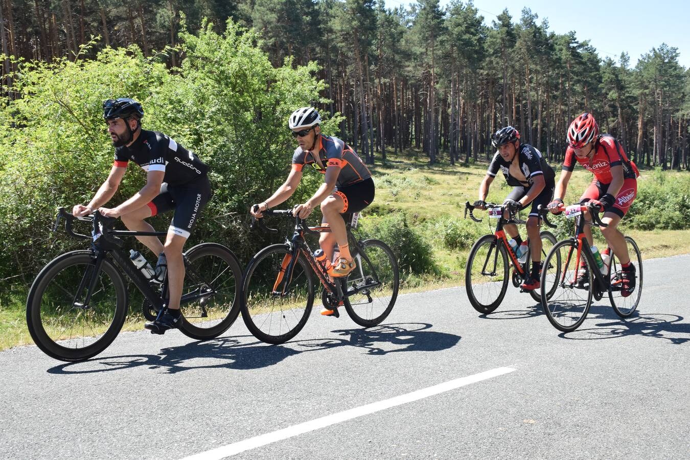 Fotos: La tercera cicloturista de La Rioja