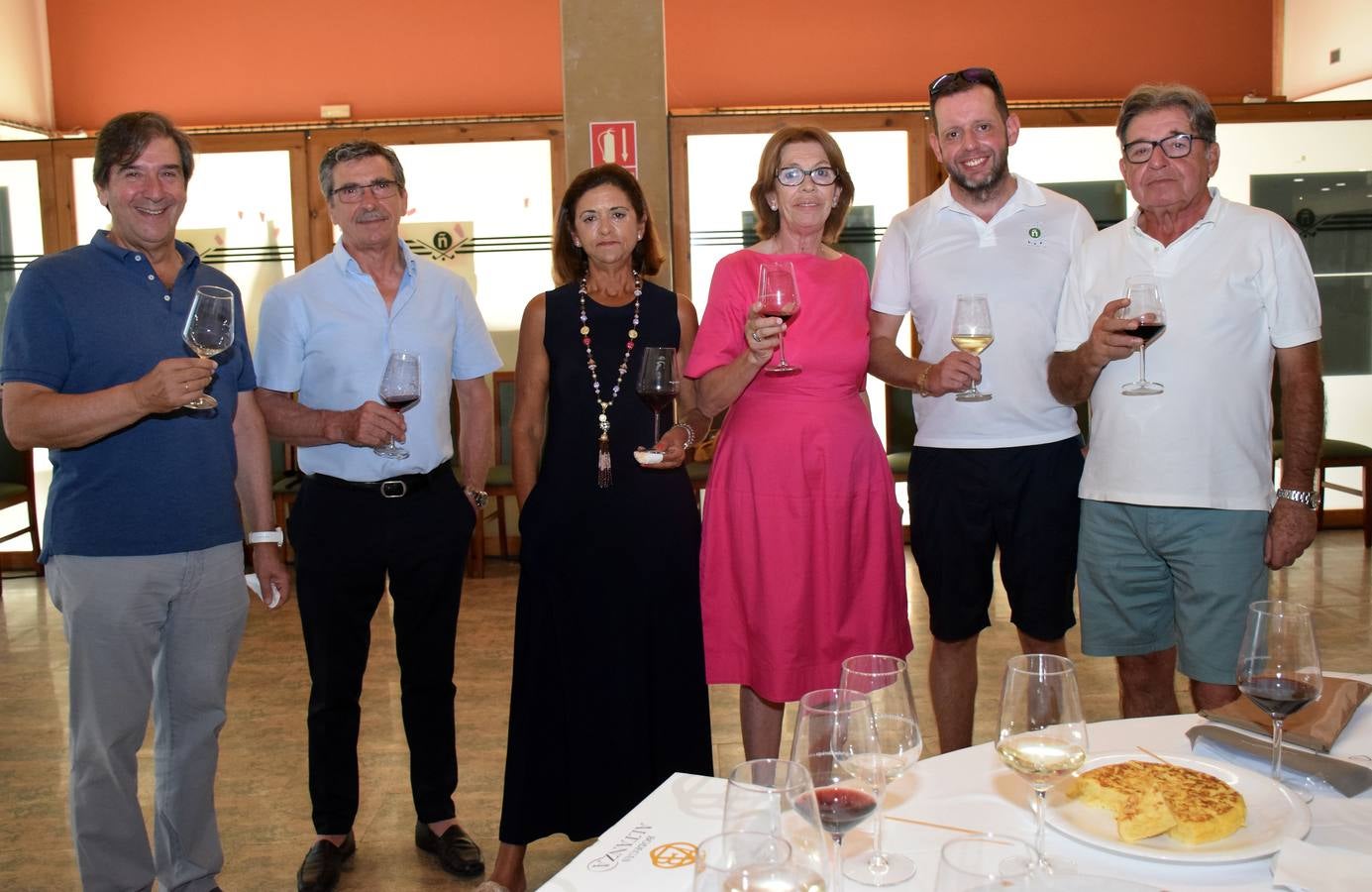 Un momento de la cata de Bodegas Altanza.