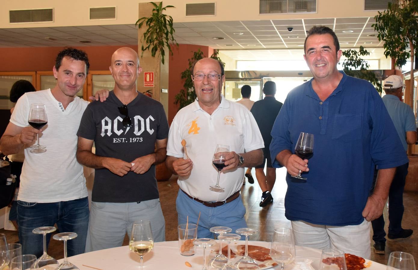 Un momento de la cata de Bodegas Altanza.