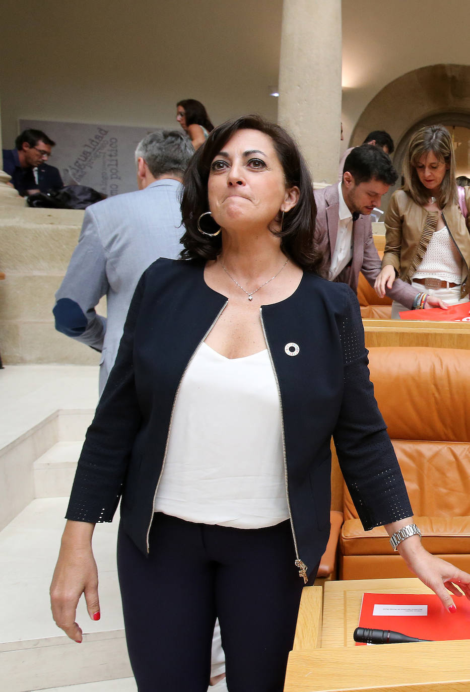 Fotos: Primera sesión del debate de investidura de Concha Andreu